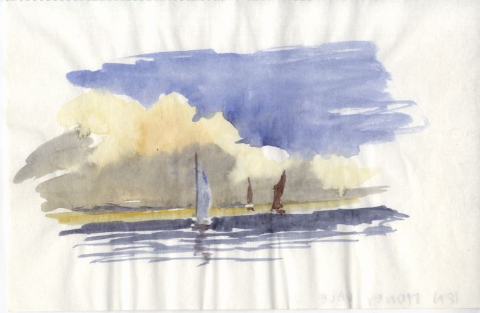 Sydney Vale FRSA - Mid 20th Century Watercolour, Sailing Boats