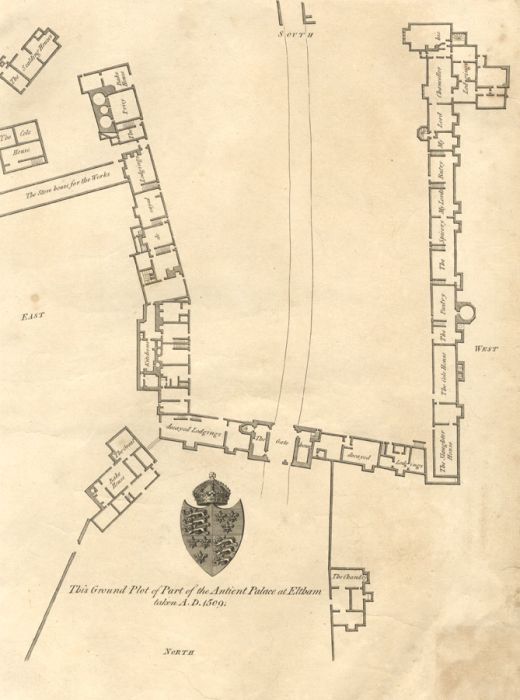 Set of 2 1813 Engravings - Estate Plans