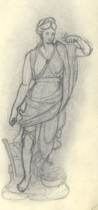 Mary Fairclough - Set of 6 Mid 20C Gaphite Drawings, Figures and Animals