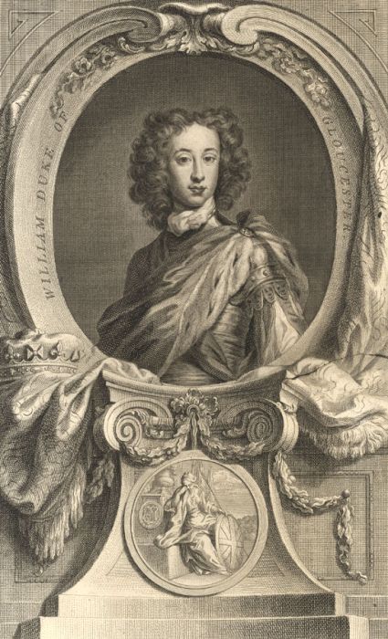 Jacobus Houbraken - 1745 Engraving, Portrait of William Duke of Gloucester