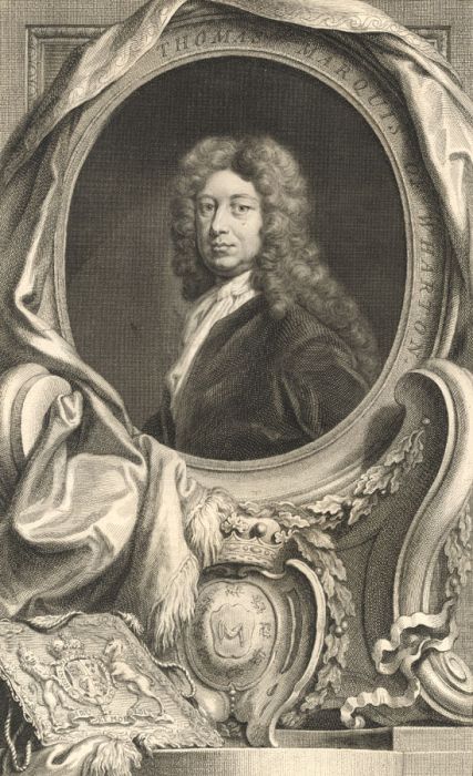 Jacobus Houbraken - 1744 Engraving, Thomas Marquis of Wharton