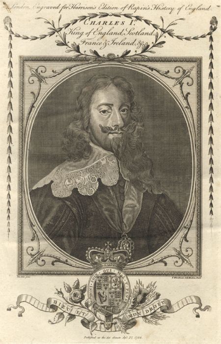 T. Woodman and H. Mutlow - 1784 Engraving, Charles I