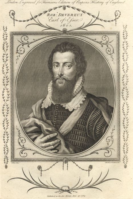 T. Woodman and H. Mutlow - 1784 Engraving, Robert Devereux
