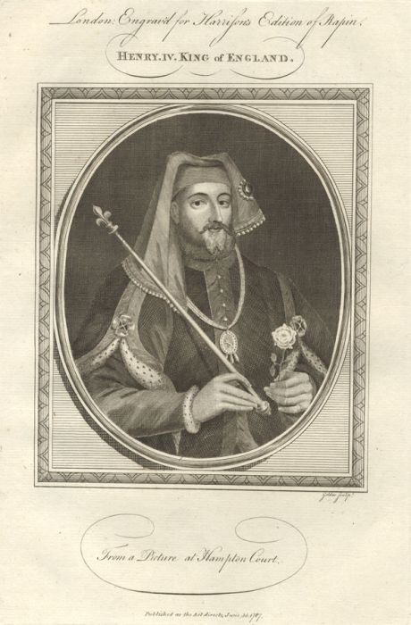 John Goldar (1729-1795) - 1787 Engraving, Henry IV King of England