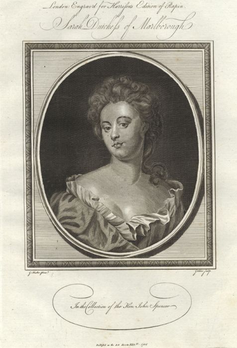 John Goldar (1729-1795) - 1786 Engraving, Sarah Duchess of Marlborough
