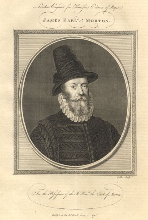 John Goldar (1729-1795) - 1785 Engraving, James Earl of Morton