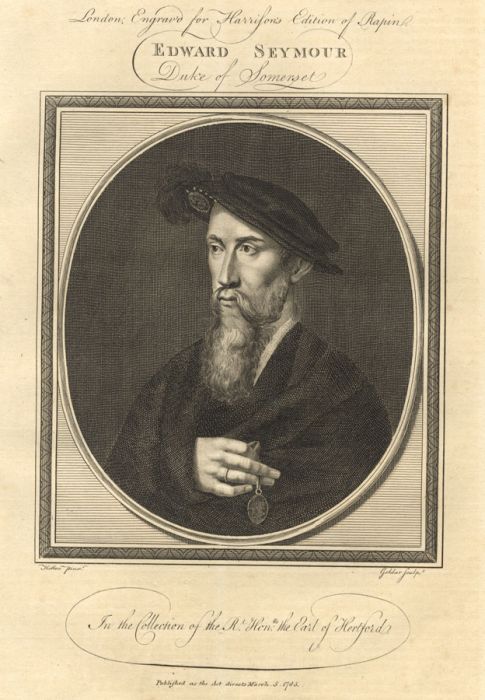 John Goldar (1729-1795) - 1785 Engraving, Edward Seymour Duke of Somerset