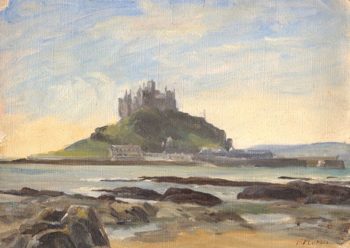 Edwin P. Corin (1863-1940) - Early 20th Century Oil, Castle View