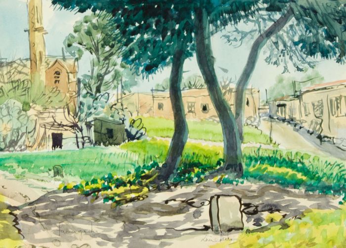Irene Bache (1901-1999) - Signed 20th Century Watercolour, Famagusta, Cyprus