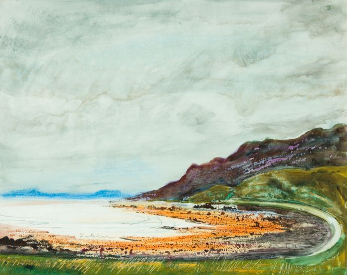 Irene Bache (1901-1999) - 1973 Mixed Media, Shower with Fine Weather Behind