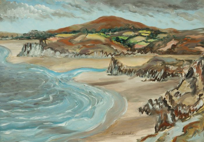 Irene Bache (1901-1999) - 20th Century Oil, Seascape