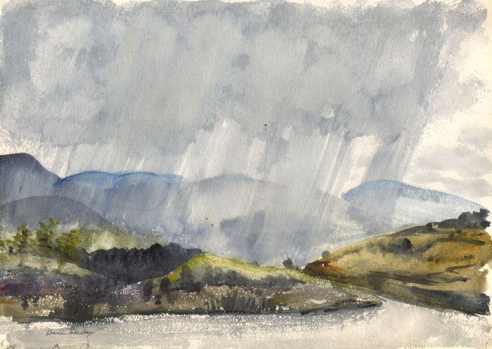 Irene Bache (1901-1999) - Signed 20th Century Watercolour, Kinloch Rannoch