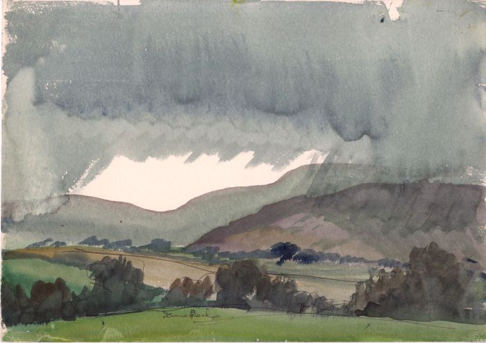 Irene Bache (1901-1999) - Signed 20th Century Watercolour, Keswick Landscape