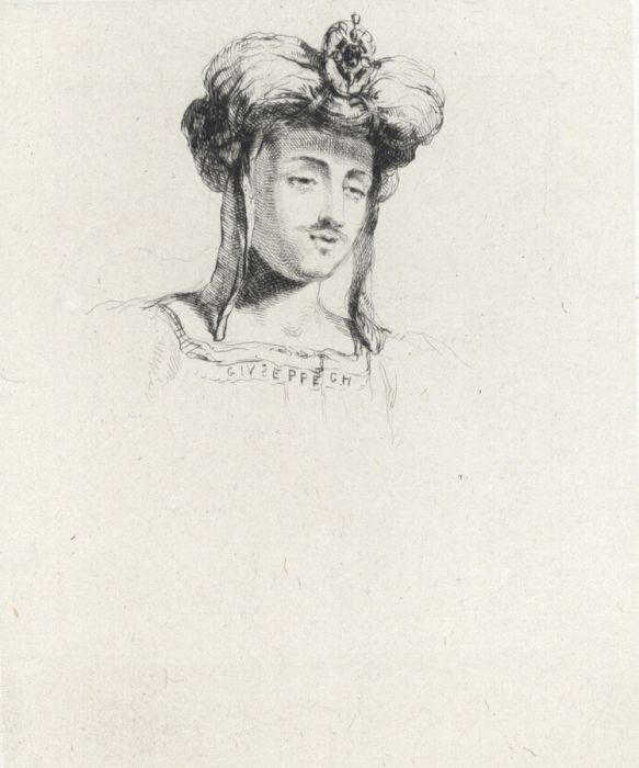 Sir George Hayter (1792-1871) - Early 19th Century Etching, Joseph