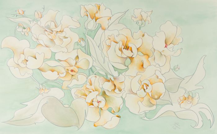 Grace Rice - 2011 Watercolour, Floral Still Life