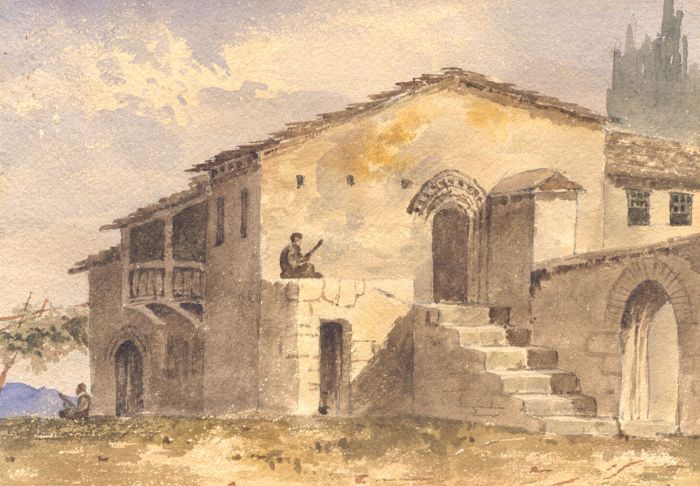Late 19th Century Watercolour - House View