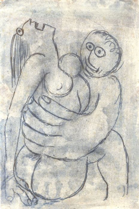 Contemporary Mixed Media - The Grab