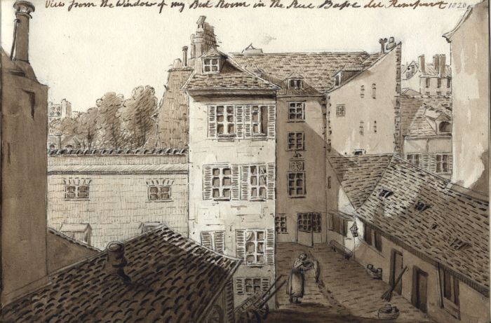 Lady Charlotte Linday - 1820 Sketchbook of English & Italian Landscapes