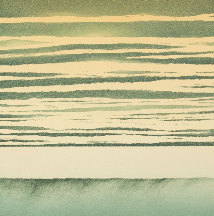 Jean Solombre (1948-2005) - 1981 Etching, Clouds and Sunlight
