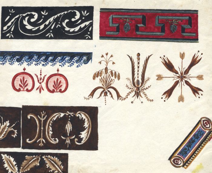 Standley Green - Early 19th Century Watercolour, Decorative Illustrations