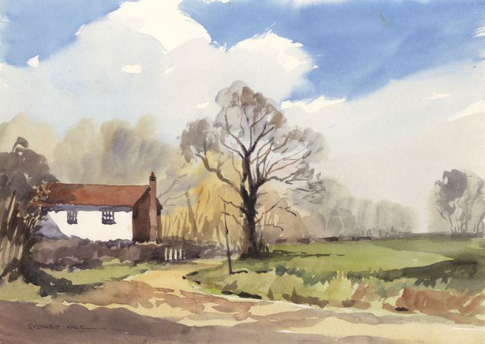 Sydney Vale FRSA - Mid 20th Century Watercolour, Rural Landscape