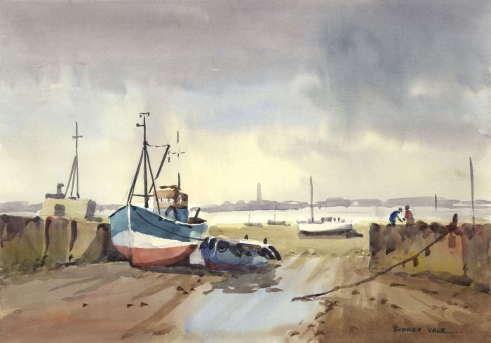 Sydney Vale FRSA - Mid 20th Century Watercolour, Leigh on Sea