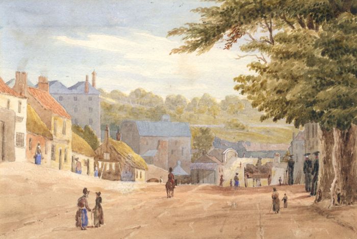 1831 Watercolour - Island Bridge, Dublin