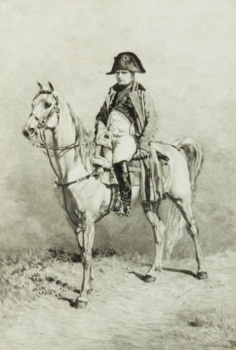 Lucien Gaulier - Early 20th Century Engraving, Napoleon I
