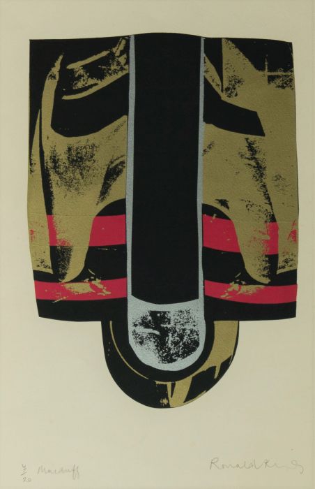 Ronald King (b.1932) - Limited Edition Mid 20th Century Silkscreen, Macduff