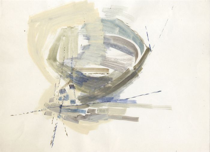 Birgit Skiold (1923-1982) - Mixed Media, Light Abstraction