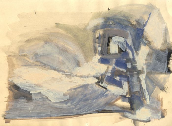 Birgit Skiold (1923-1982) - Mid 20th Century Gouache, Geometric Abstraction