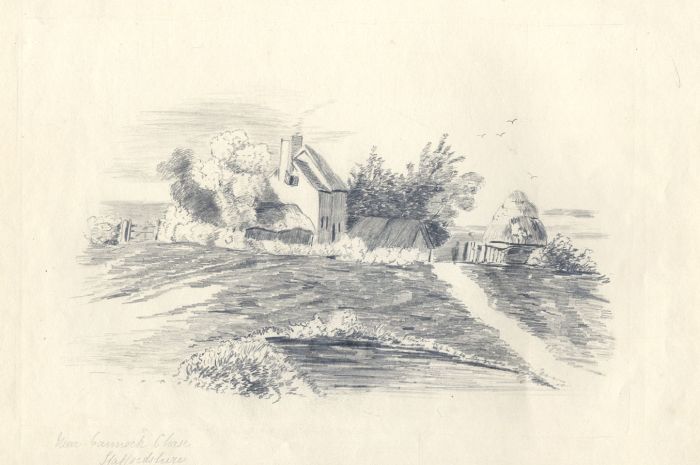 Arabella Garland - 1844 Album, Sketchbook Album
