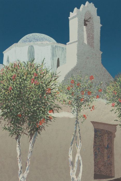 Andrew Price (b. 1955) - Contemporary Serigraph, Street Flowers
