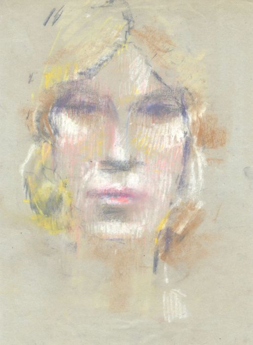 Gilbert Adams FRPS (1906-1996) - Mid 20th Century Pastel, Portrait