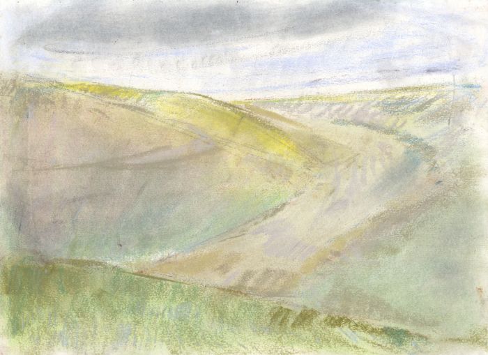 Gilbert Adams FRPS (1906-1996) - Mid 20th Century Pastel, Landscape