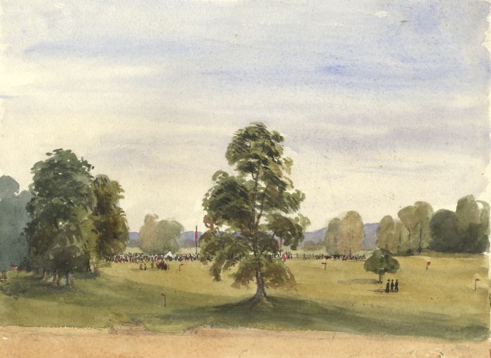 1851 Watercolour - Canford