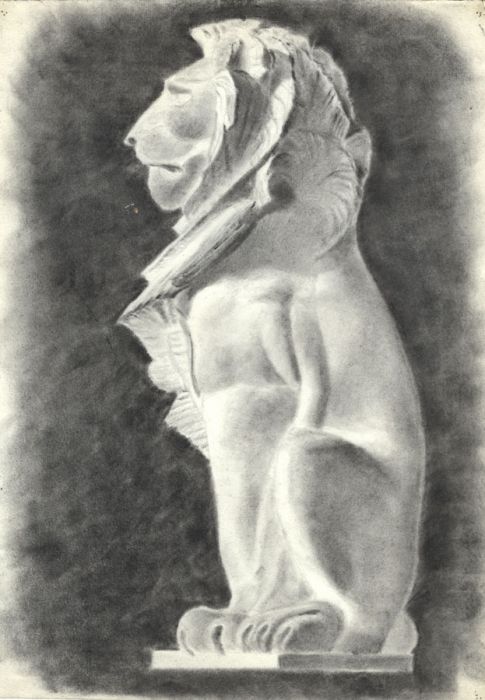 John Charles Rogers RIBA - Pair of Early 20C Graphite Drawings, Design Sketches