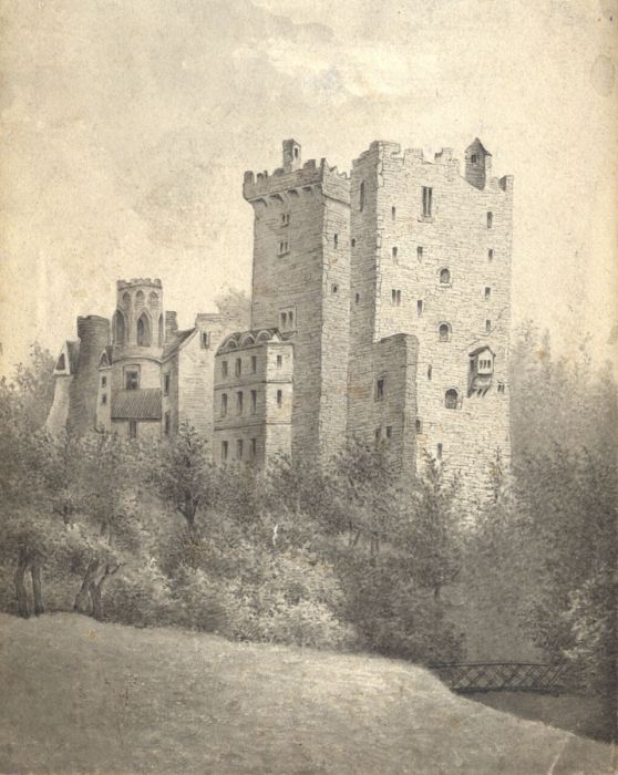 Jean Jacques Haakman - Late 19th Century Watercolour, Château