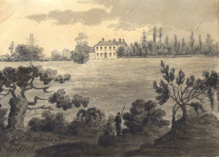 M. S. Jeffs - Fine Early 19th Century Pen and Ink Drawing, Norfolk