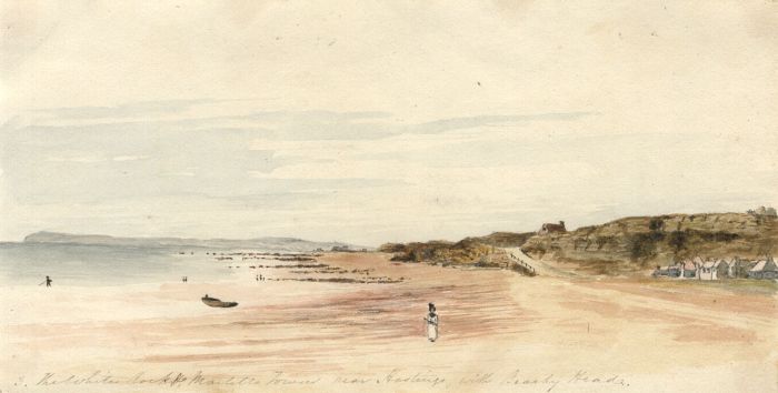 M. S. Jeffs - Fine Early 19th Century Watercolour, Beachy Head