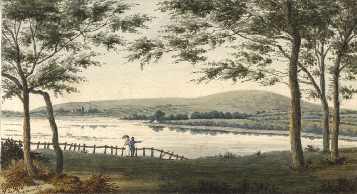 M. S. Jeffs - Fine Early 19th Century Watercolour, Lake near Fishwater
