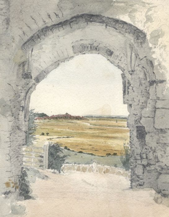 M. S. Jeffs - Fine Early 19th Century Watercolour, Rye, Winchilsea