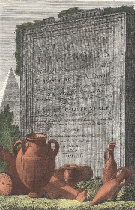 Set of 32 Engravings from Antiquités Etrusques by Pierre d'Hancarville