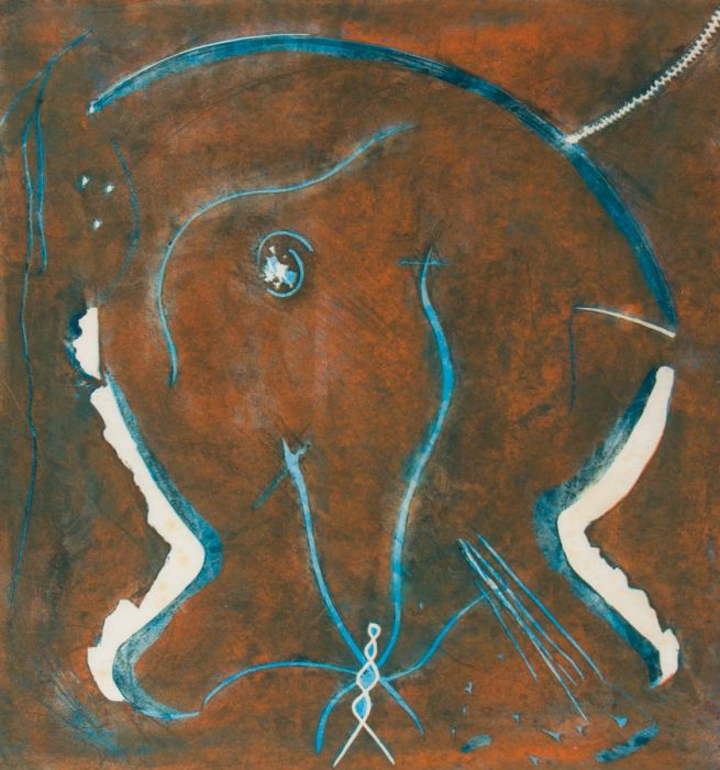Matthew Hilton (b.1948) - Signed 1987 Linoprint, 25 XII