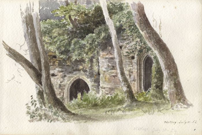 Ellen Dumbleton - 19th Century Album with Landscapes and Floral Studies