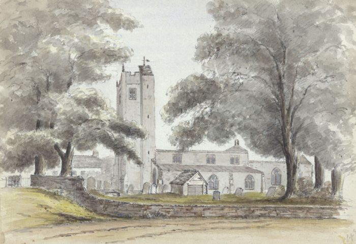 Attributed John Samuel Bowles - Mid 19th Century Watercolour, Kirklington