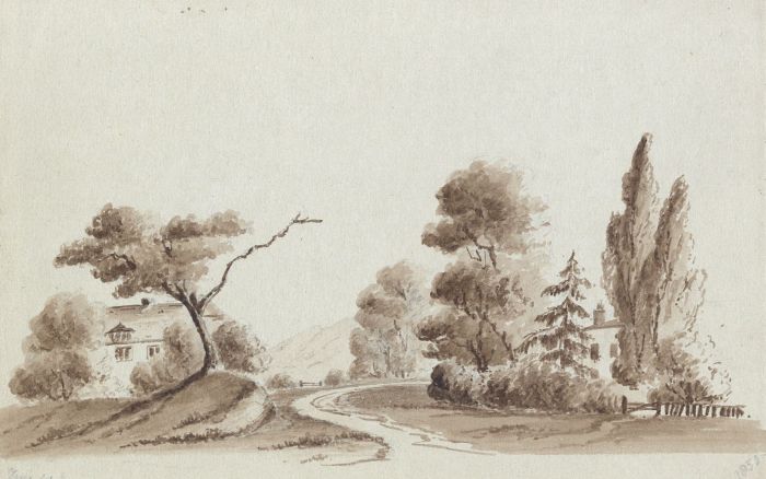 Attributed John Samuel Bowles - 1850 Watercolour Malvern