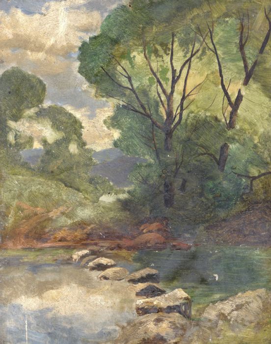 Six 19th Century English School Landscapes in Oil for Restoration