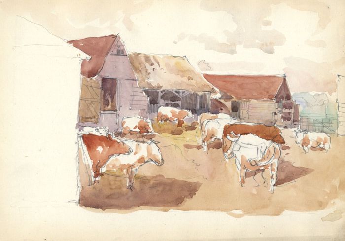 George William Collins (1863-1949) - 19th Century Album, Sketchbook