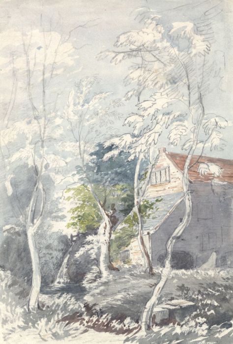 English School c.1850 Watercolour - Norton Mill